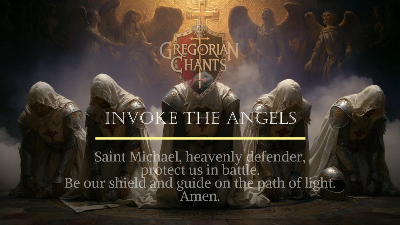 [8 hours] Gregorian Chant: Custodes Caeli ⛨ Invoke the Angels ✾ Gregorian Chant