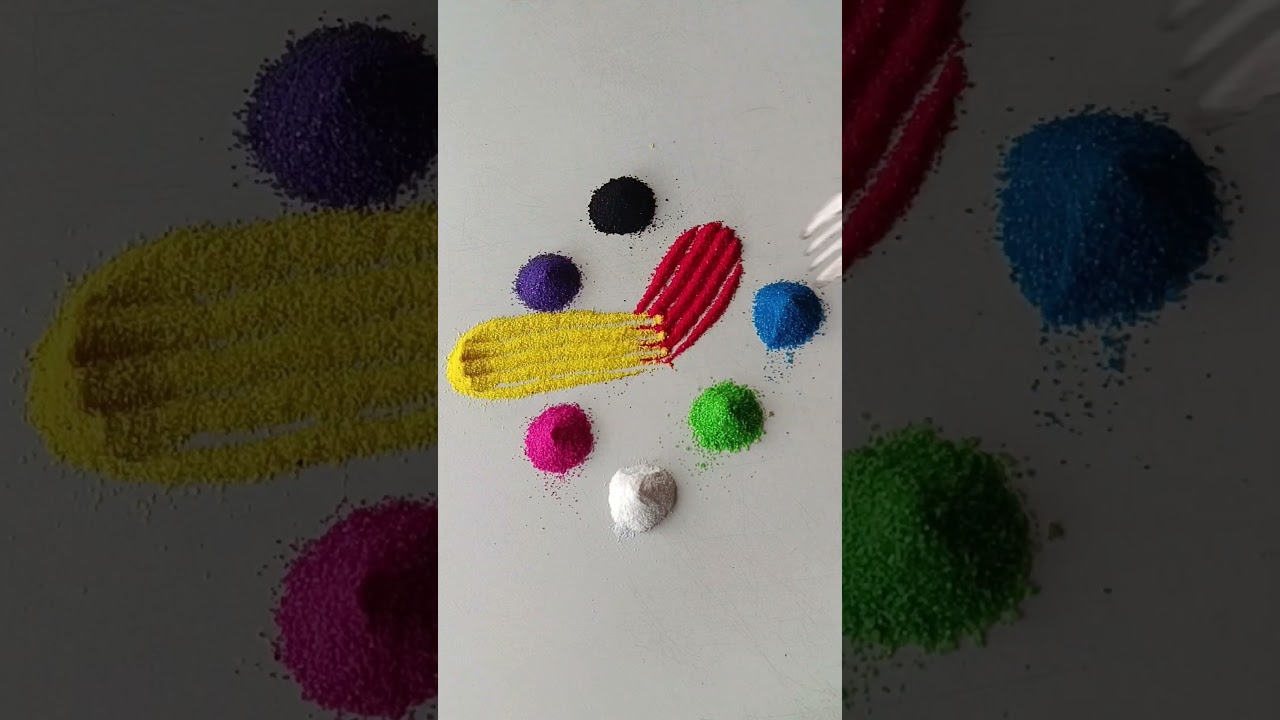 simple Rangoli, satisfying rangoli, Easy rangsatisfying #asmroli, Tricks and tips,ASMR#rangoli