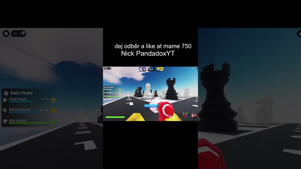 Hraju Roblox pod zahrat i pokecat