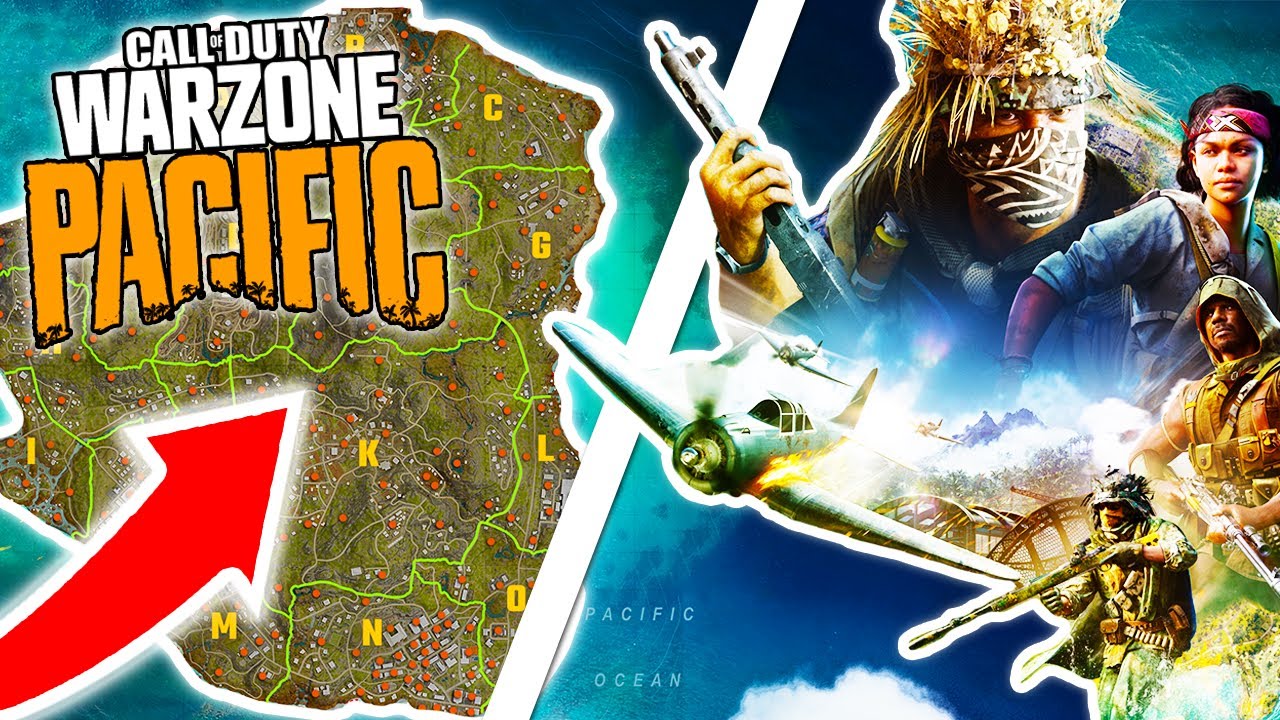 EVERYTHING WARZONE PACIFIC IN UNDER 5 MINUTES! | CALDERA MAP UPDATE