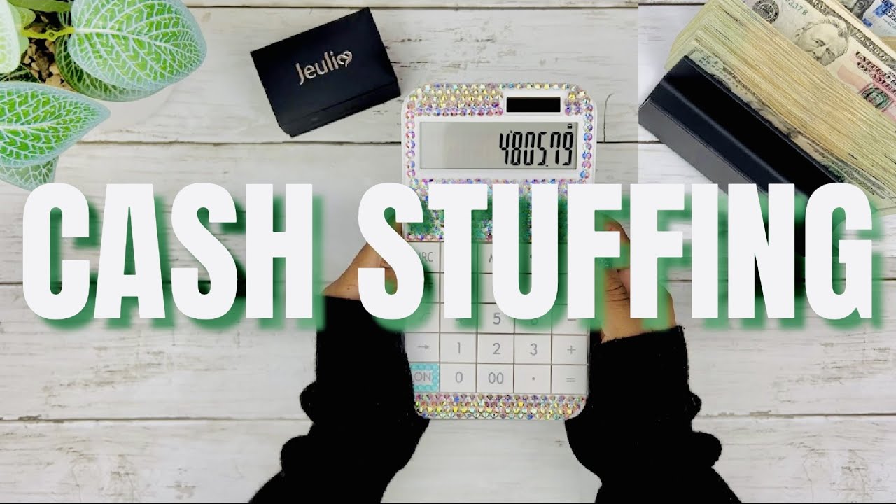 CASH STUFFING FROM MY SMALL BUSINESS | CASH ENVELOPES | @JeuliaRings | SINKING FUNDS