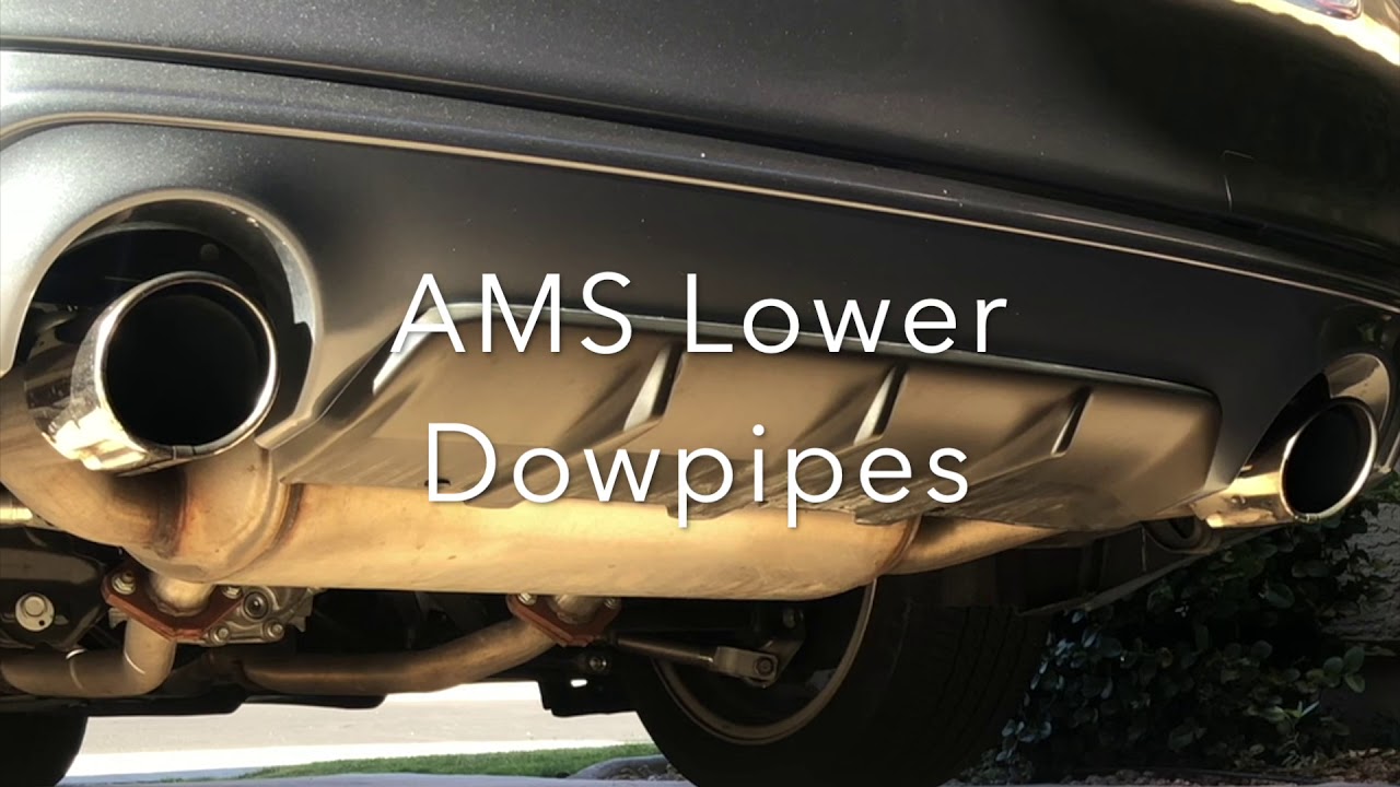Infiniti Q50 VR30 with AMS Downpipes Sound