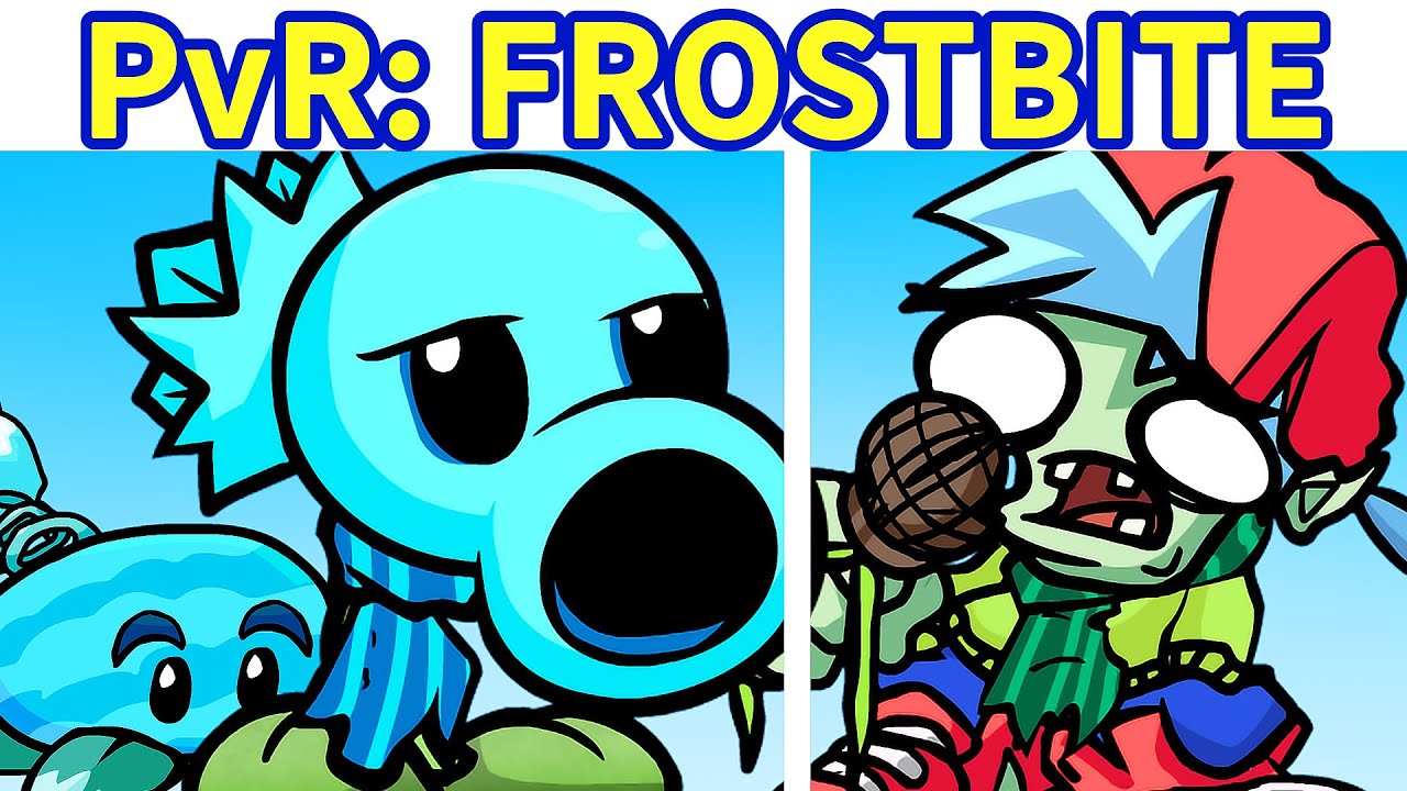 Friday Night Funkin': Plants VS Rapper: Frostbite (VS Snow Pea & Ice Melon) - Fanmade FNF Mod