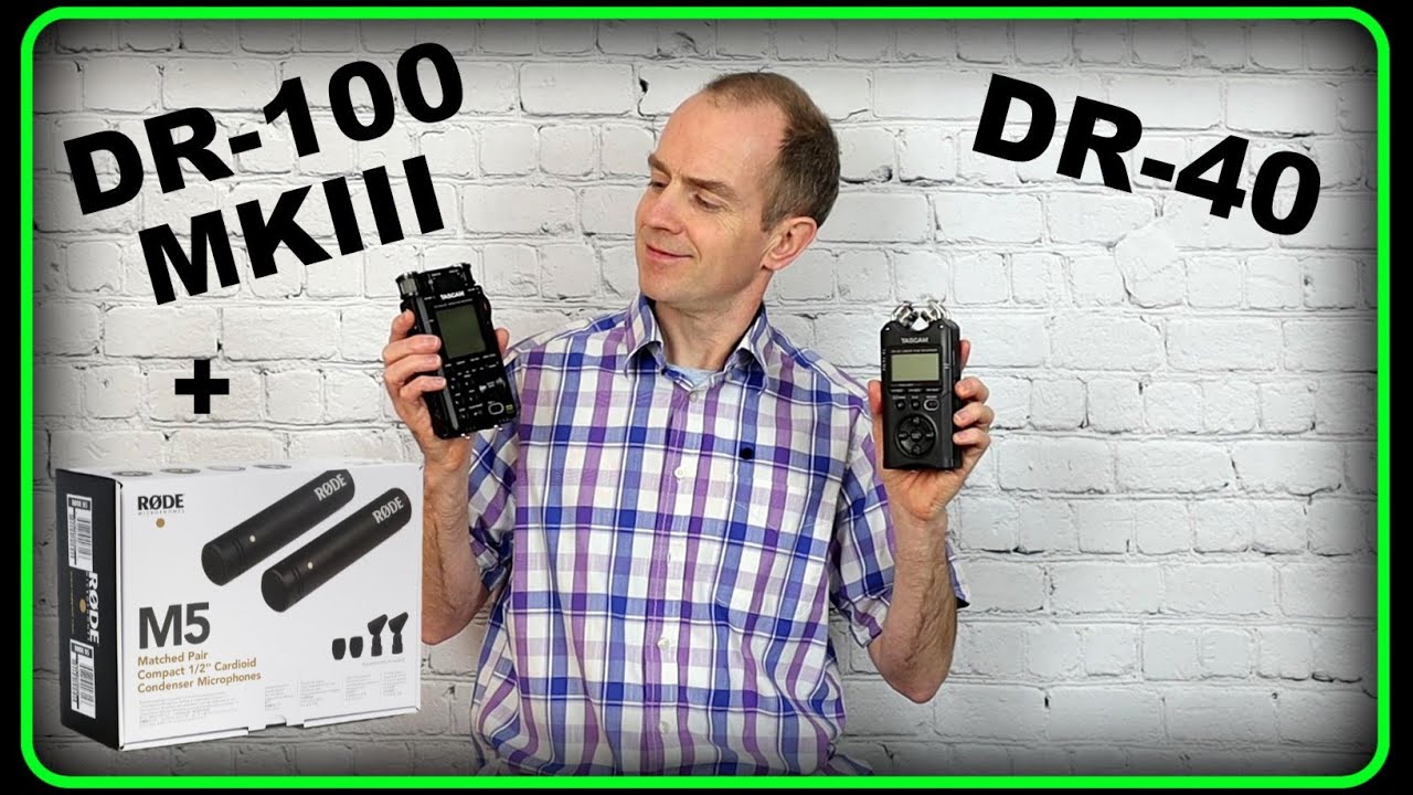 Tascam DR-100 MKIII vs DR-40 - Rode M5 Matched Pair Microphones - Alex Clarke Jazz Saxophone