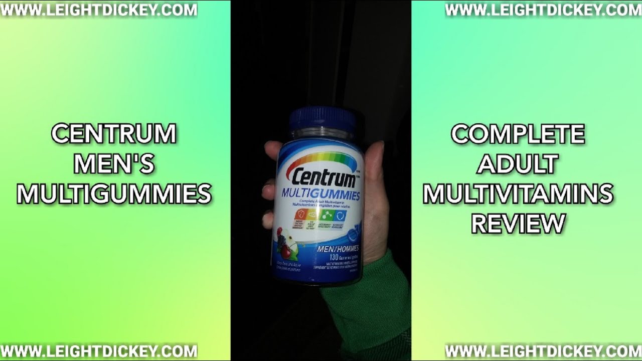 Centrum Men's Complete Adult Multivitamins Review