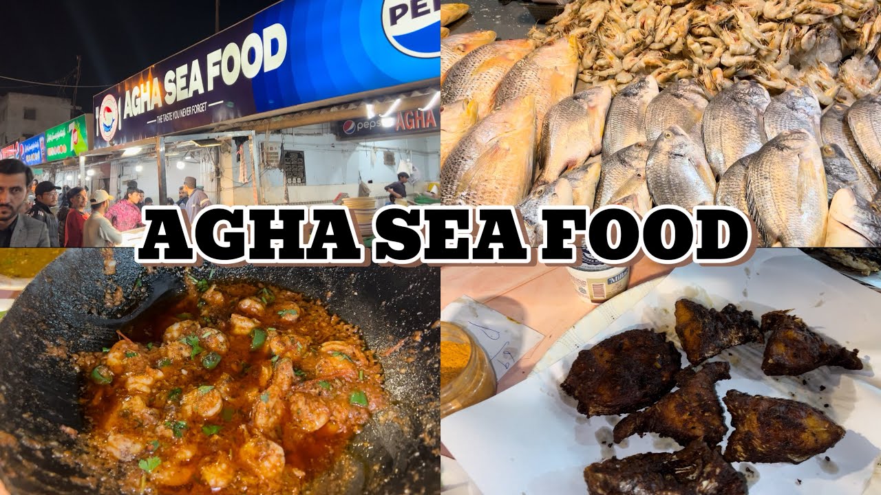 Agha sea food kemari | Food Vlog