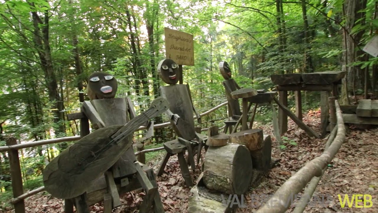 Viaggio nel bosco delle fate e bosco degli artisti a Briolo di San Giovanni Bianco