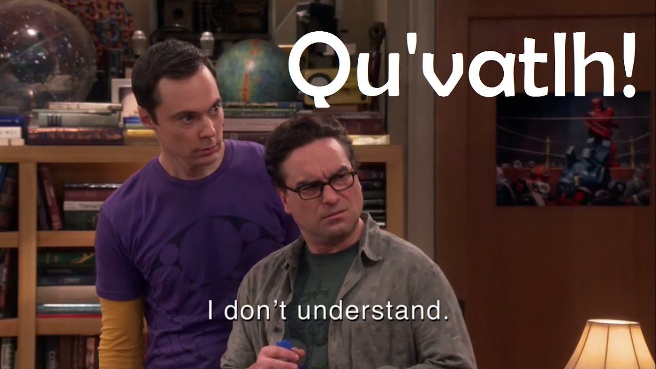 Klingon vs Ubbi Dubbi (The Big Bang Theory S10E07)