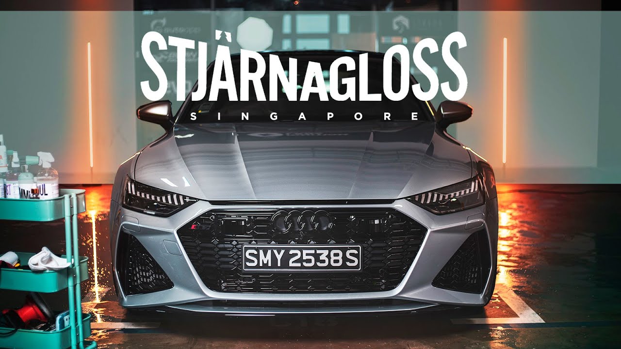 Stjarnagloss Singapore | Audi RS7 Sportback Wash & Wheel Clean