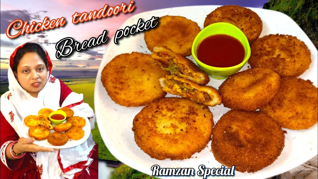 Chicken Tandoori Bread Pocket l Ramzan Special recipe l
