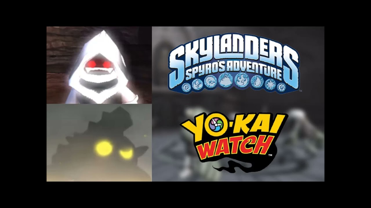Cadaverous Crypt x Terror Time Footsteps - Skylanders/Yo-kai Watch Mashup