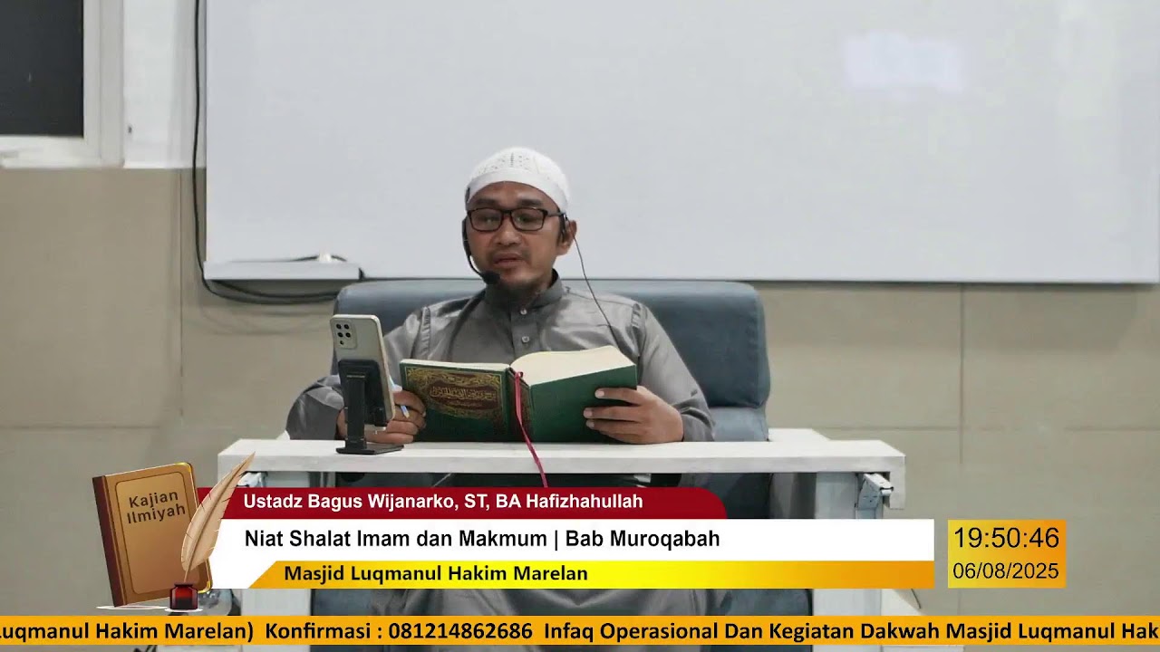 Ustadz Bagus Wijanarko, ST, BA Hafizhahullah | Riyadus Sholihin