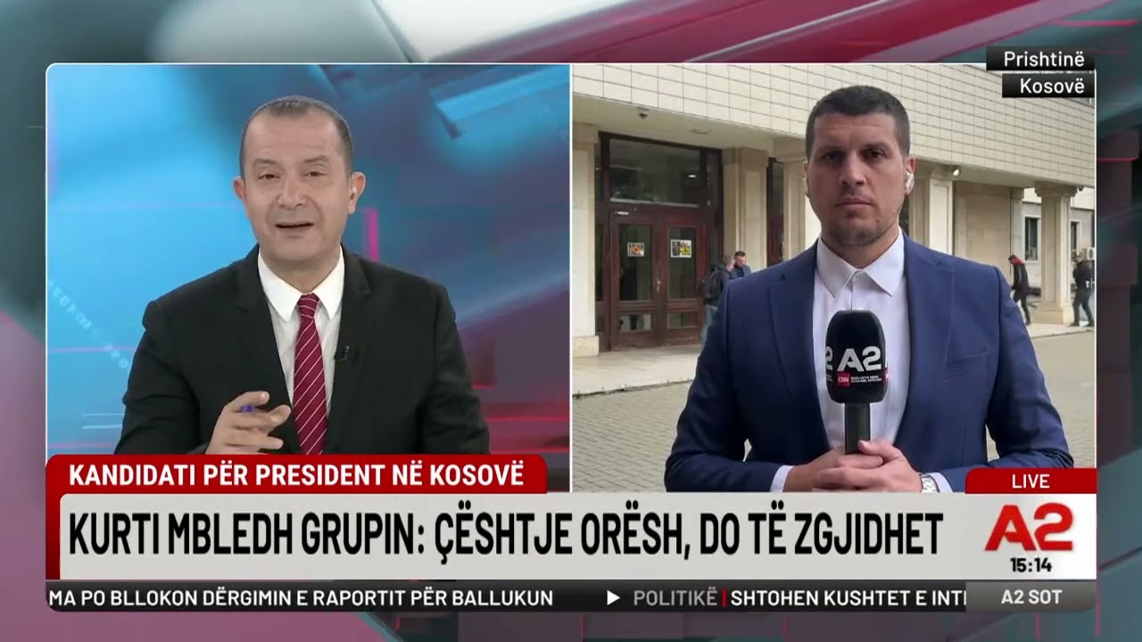 Emri i kandidatit për President të Kosovës çështje orësh, Kurti mbledh grupin-Ideal Gola