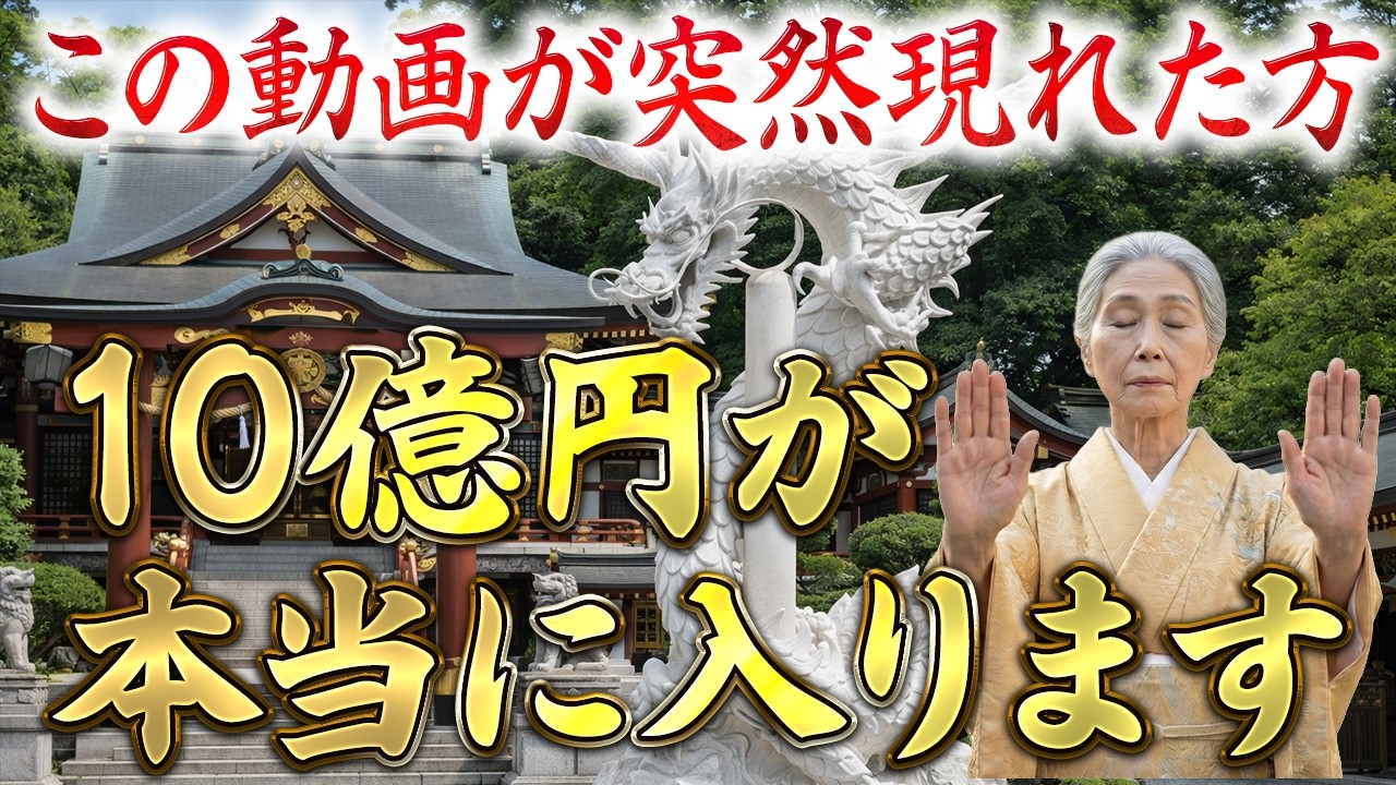 ⚠️5秒以内に見れた人だけ　10億円超えの臨時収入が本当にきます