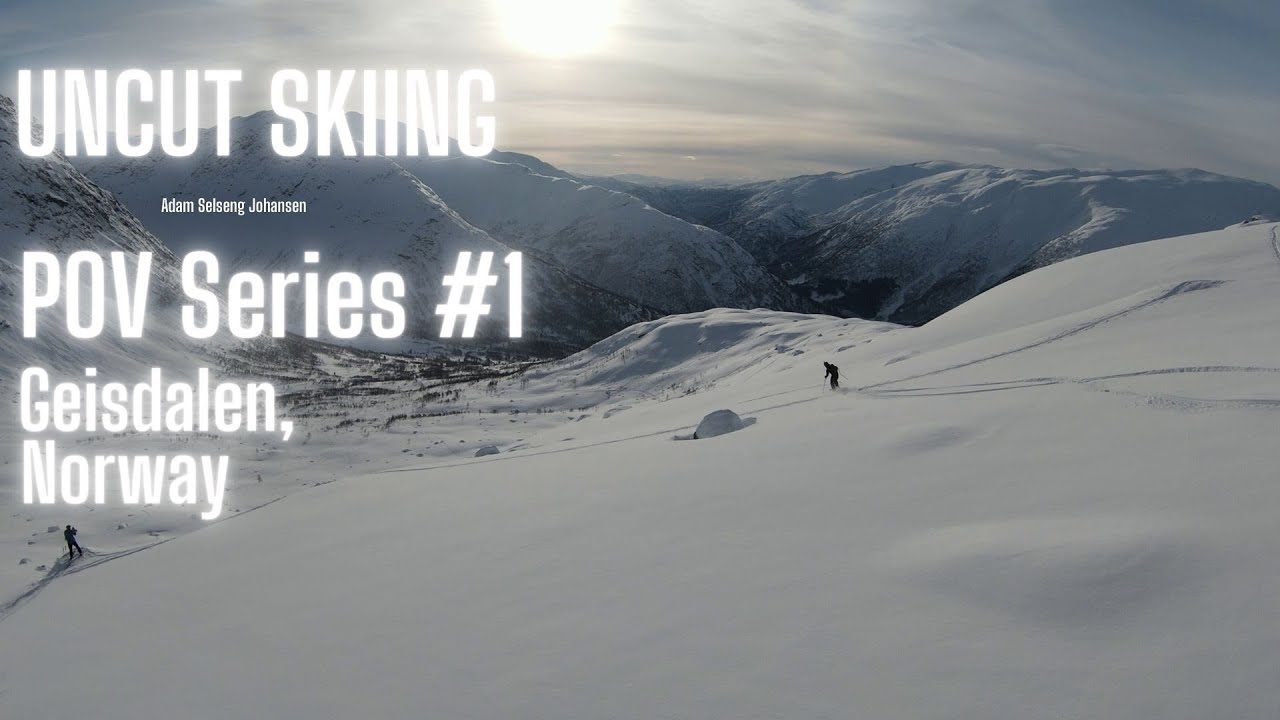 UNCUT POWDER SKIING | GOPRO POV #1 | Sogndal, Norway