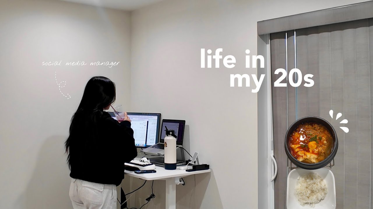 a realistic workday in my life | post grad, work from home, & new recipes