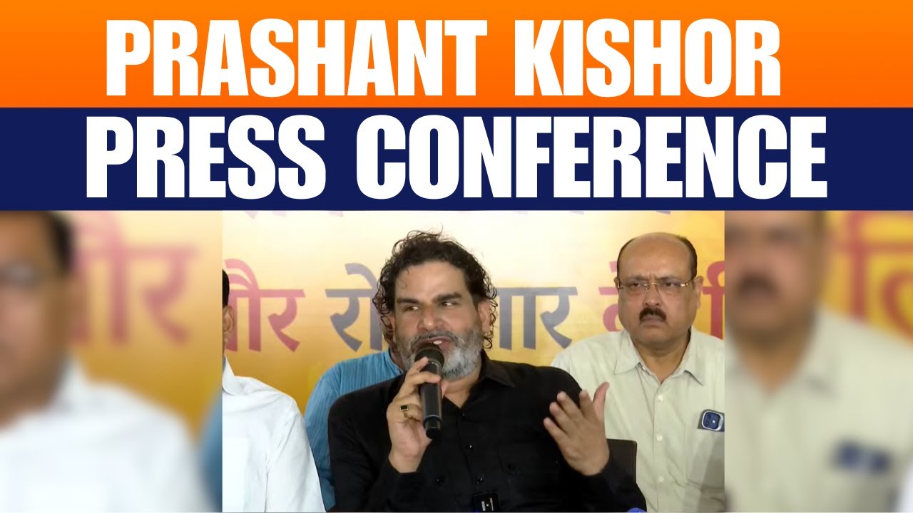 Live: Jan Suraaj Chief Prashant Kishor Addresses PC | Bihar Election 2025 | JDU | RJD | BJP | NDA