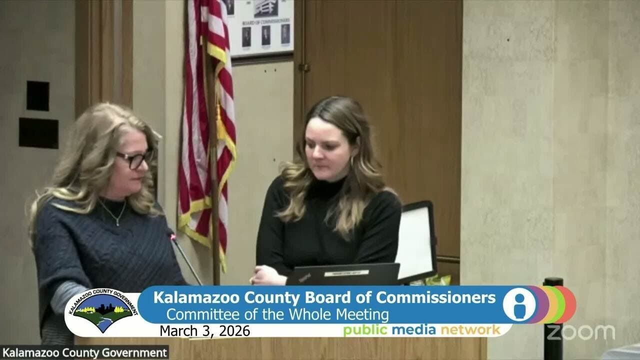 Kalamazoo County - Committee of the Whole - March 3, 2026 Committee of the Whole Meeting