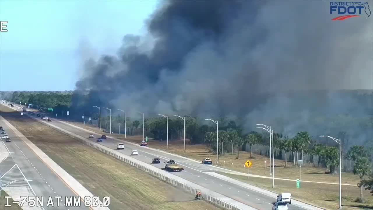 Big Cypress brush fire scorches 25,000 acres with zero percent containment in Collier County