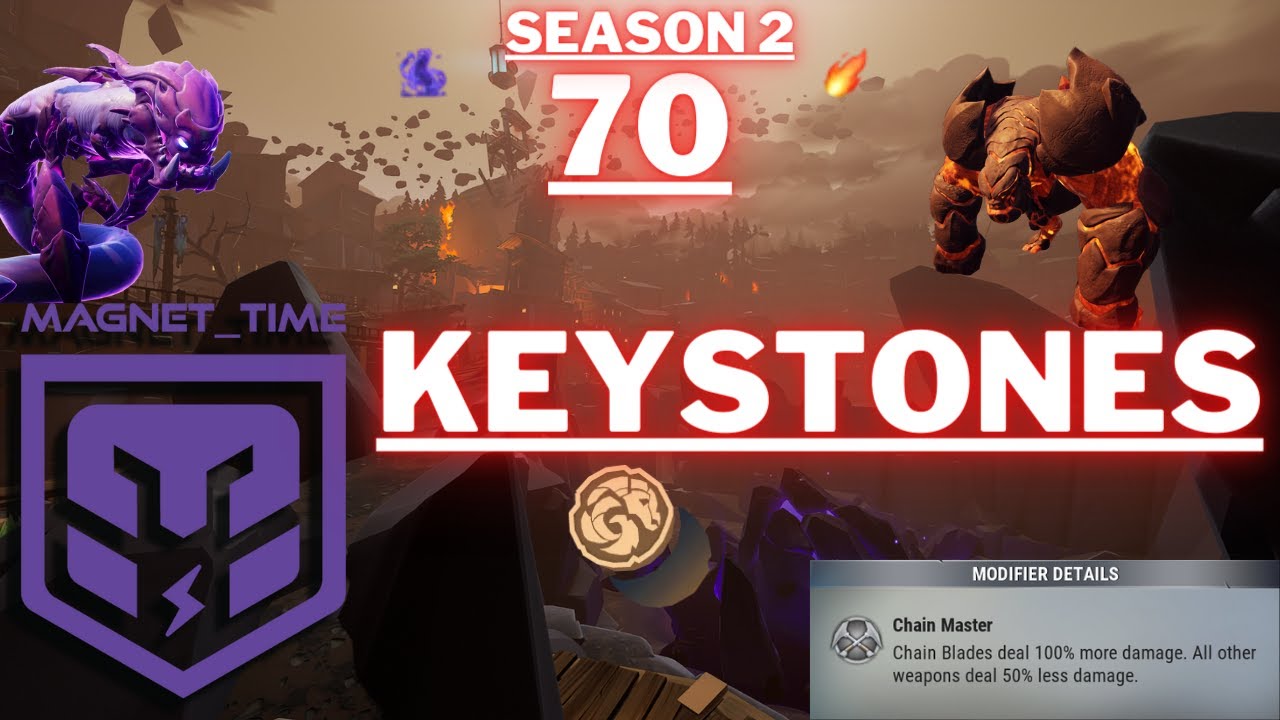 DAUNTLESS Gauntlet Level 70 Chain Build vs Keystones | Season 2 | Guild Recruiting