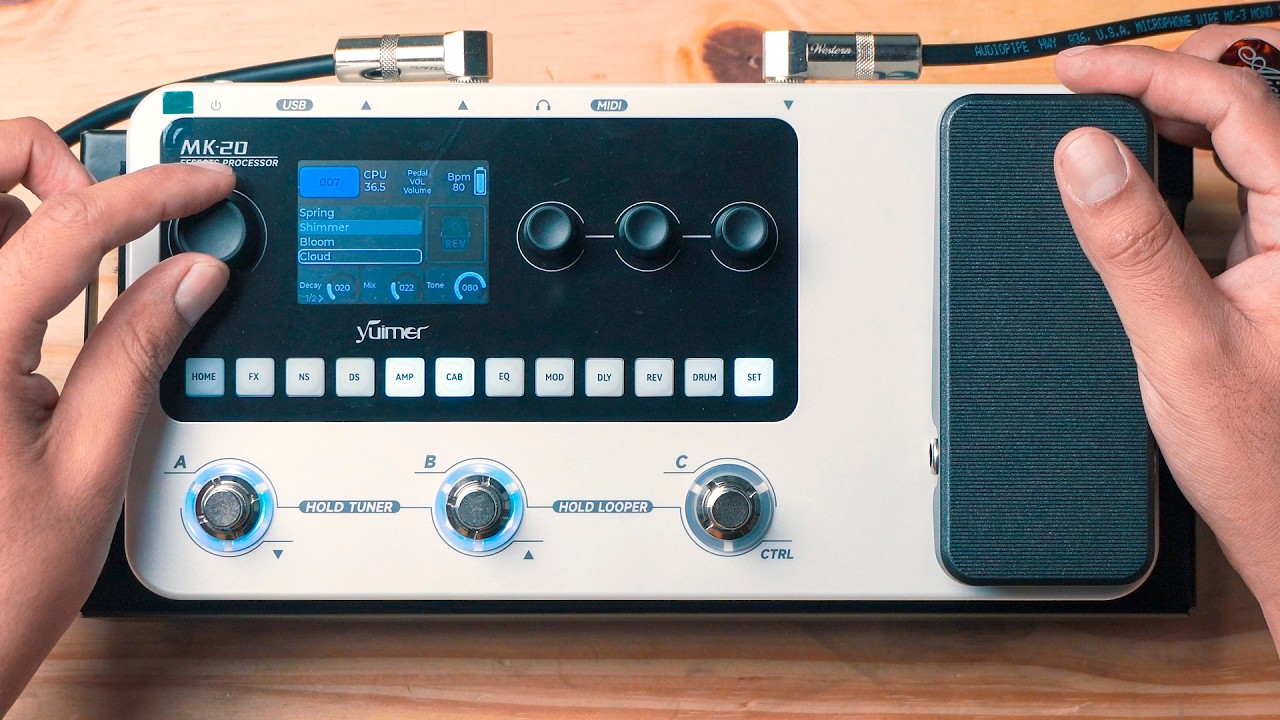 LA MEJOR PEDALERA ECONÓMICA Para WORSHIP | M-Vave MK20