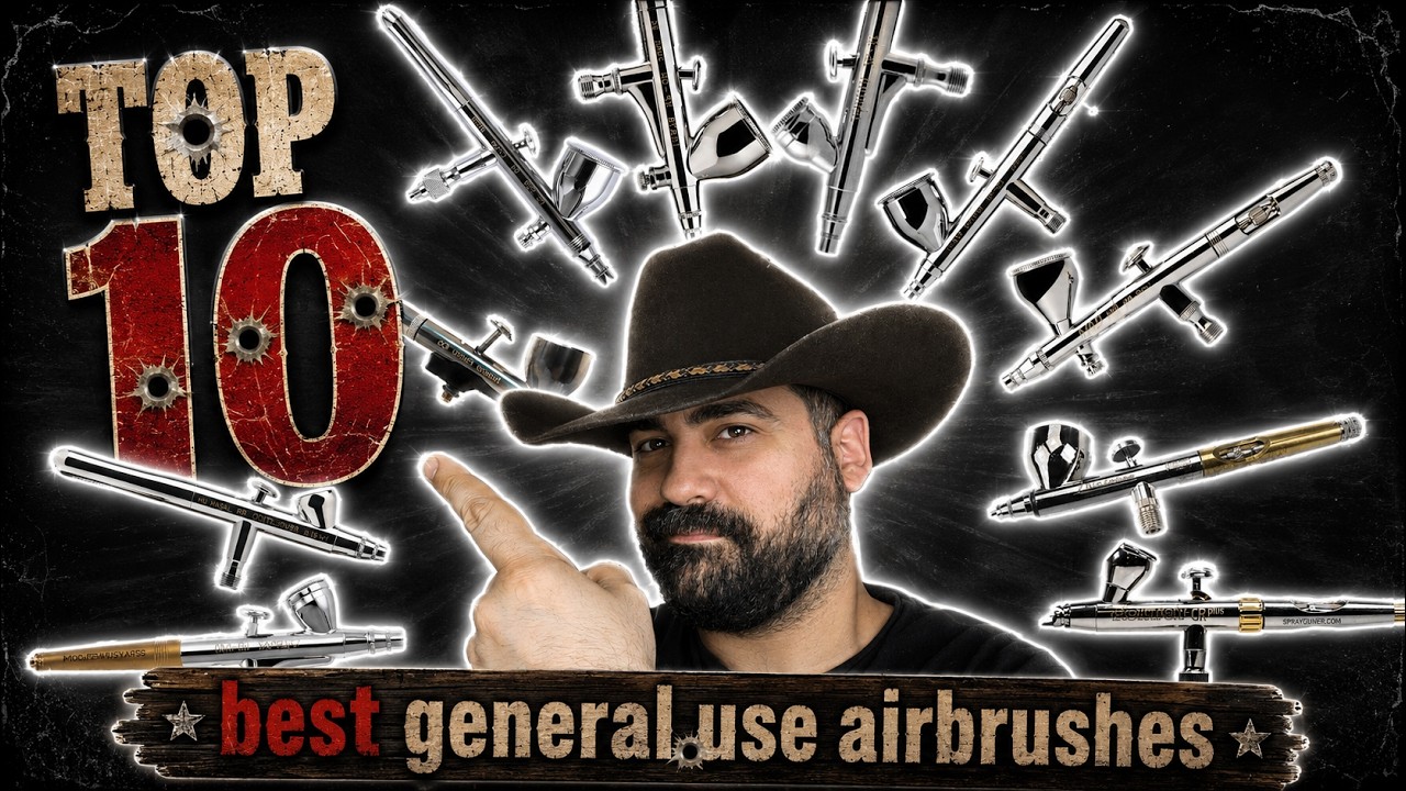 Top 10 General-Use Airbrushes – The Best All-Around Airbrushes