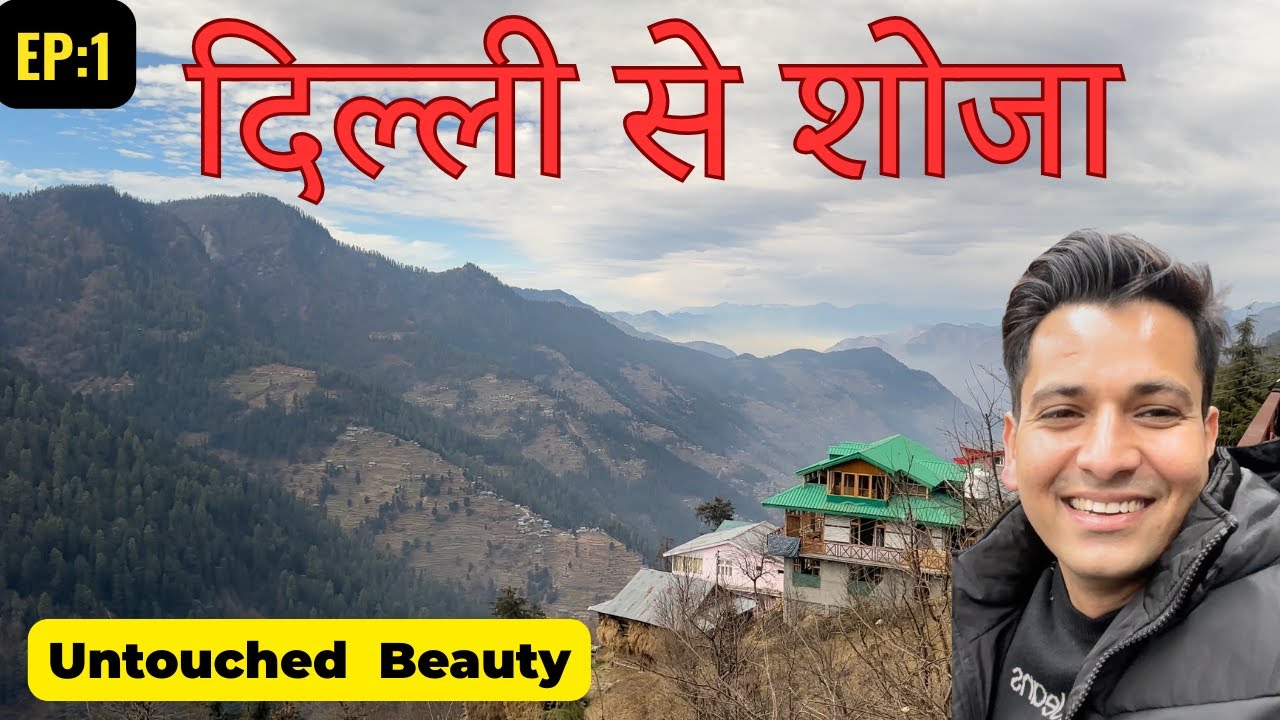 Delhi to Shoja | Hidden Heaven | Foggy Night Drive | New Year 2026 | Offbeat Himachal Vibes | Jibhi