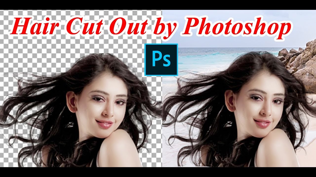 How to Cut Out Hair in Photoshop || Bangla Tutorial
