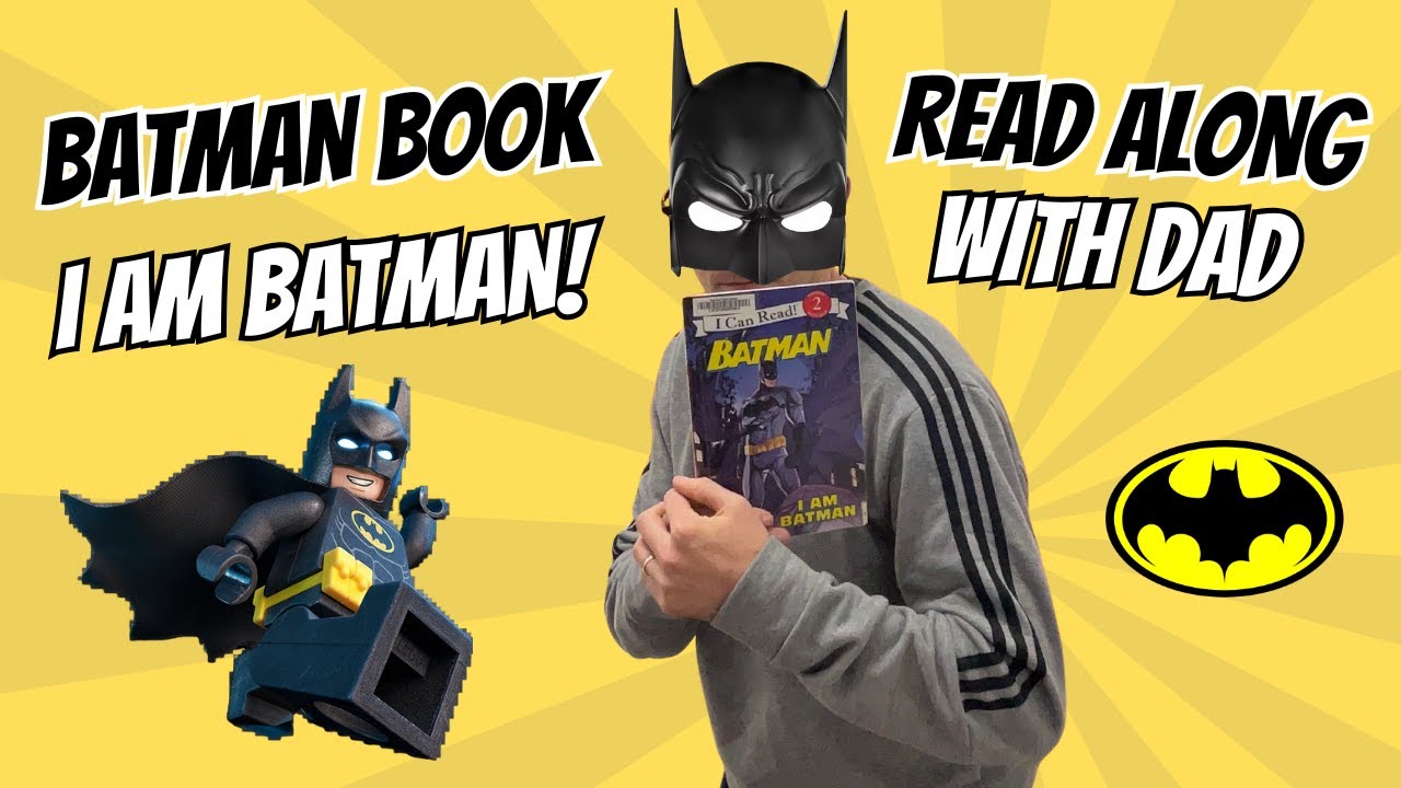 Batman book for Kids | I Am Batman | Exciting Superhero Read-Along