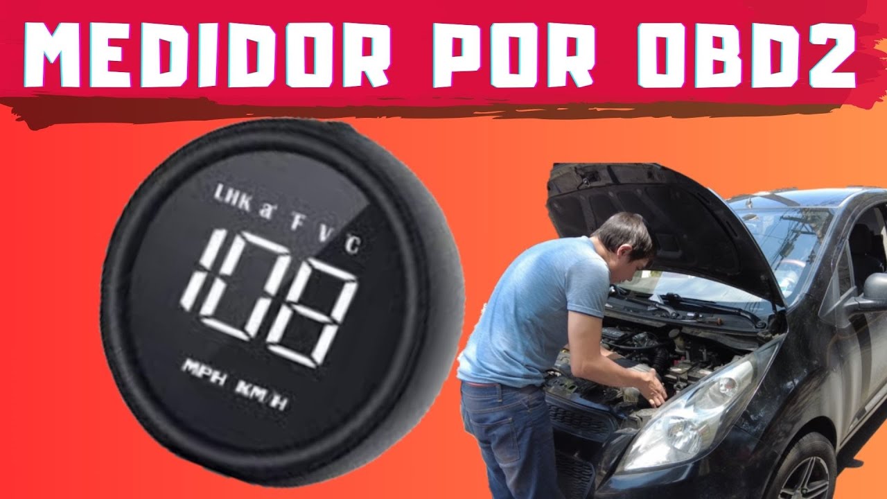 INSTALAR MEDIDOR TEMPERATURA OBDII /PALANCA DE VELOCIDADES /CHEVROLET SPARK BEAT /BY JOSAFAT PEDROZA