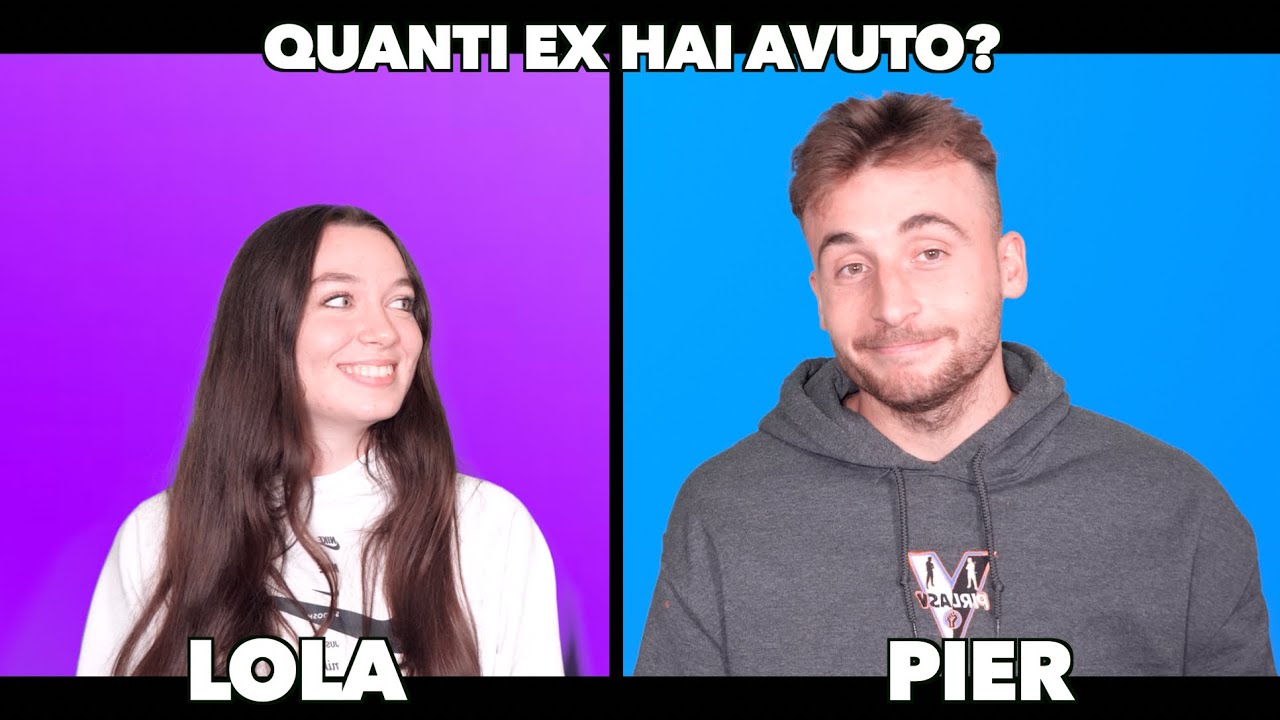 QUANTI EX HAI AVUTO? Intervista Doppia con il mio FIDANZATO w/Pierino PirlasV