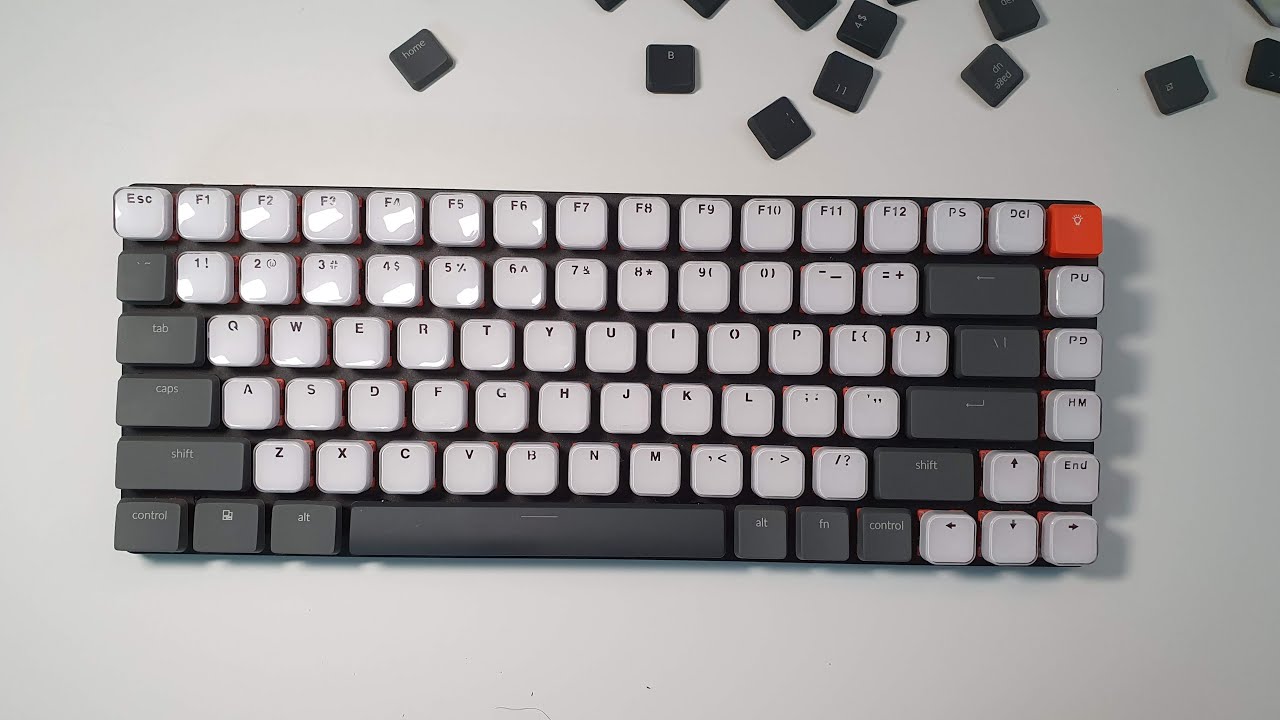 Crystal Edge Keycap on Keychron K3 v2