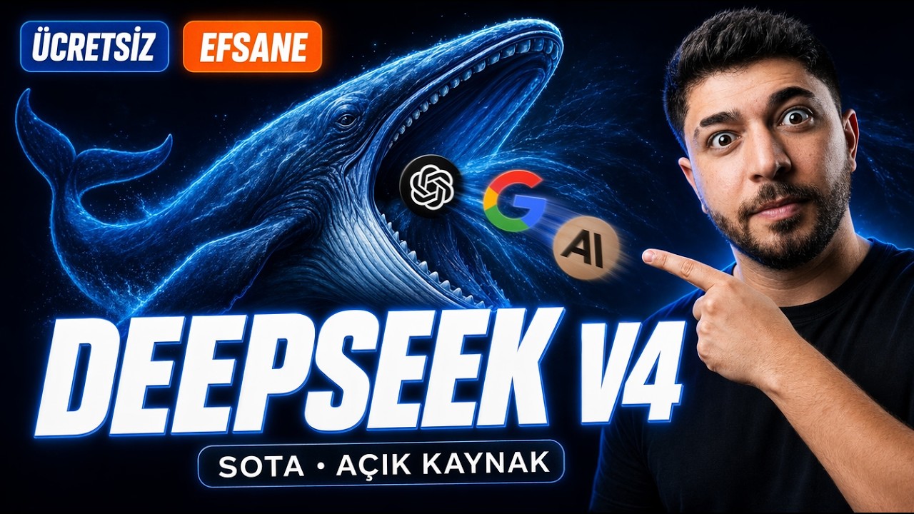 NEW DEEPSEEK V4 PRO & FLASH: THE LEGEND IS BACK ON THE FIELD!