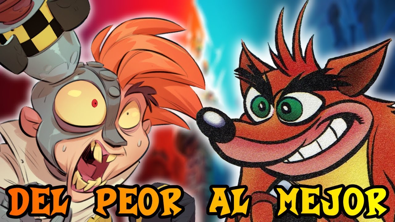 LOS CÓMICS Y MANGAS DE CRASH DEL PEOR AL MEJOR