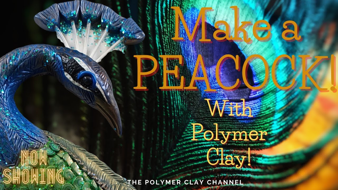 HOW TO: MAKE A PEACOCK! LOTS OF TECHNIQUES IN THIS ONE! INTERMEDIATE TUTORIAL