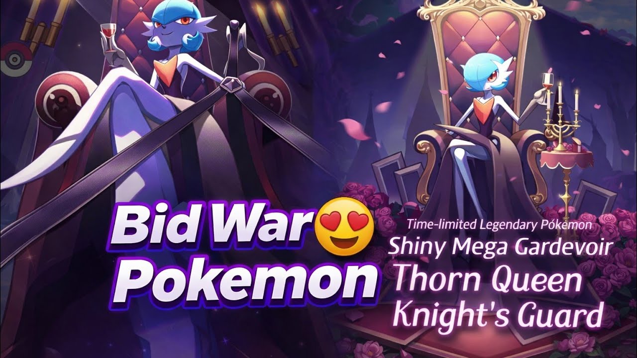 BID WAR POKEMON 🥳 PET SUMMON GLOBAL GAME ll POKEMON GAMES ll