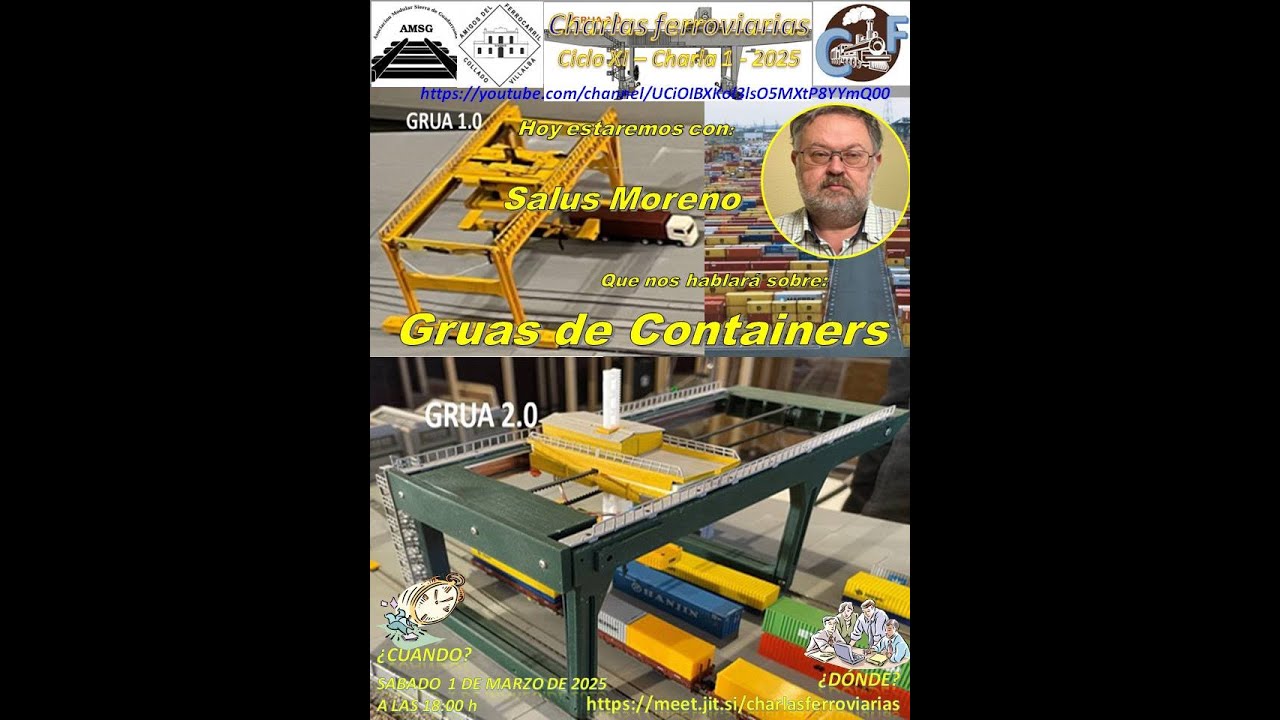 Ciclo XI Charlla 2 Salus Moreno Grua de containers 0