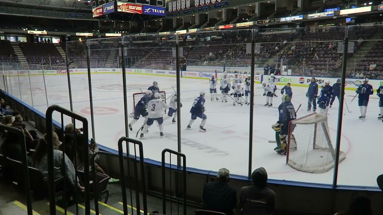 Vancouver Canucks Training Camp Penticton Corner Drill