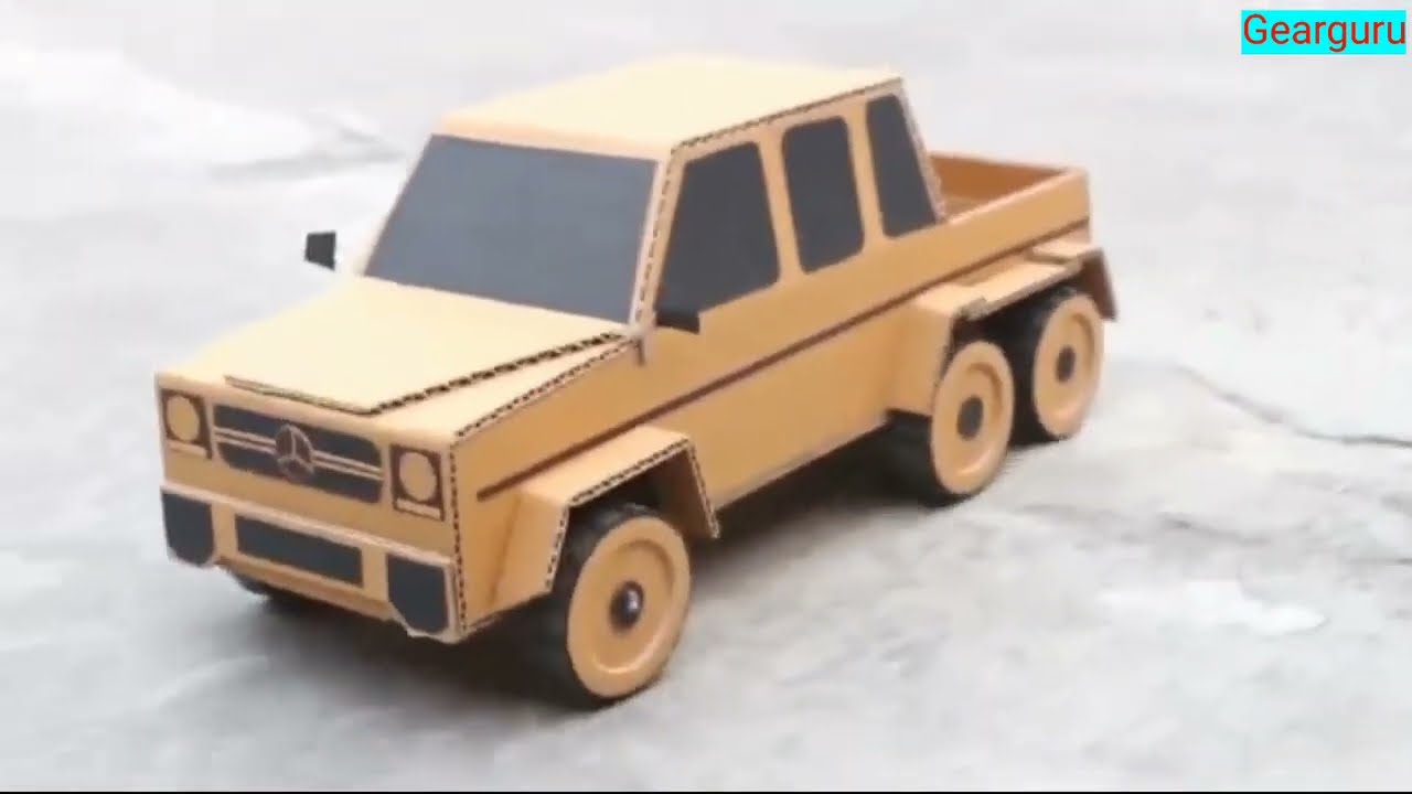 How To Make Mercedes RC G63 AMG 6x6 || Mercedes 6x6 Truck very simple