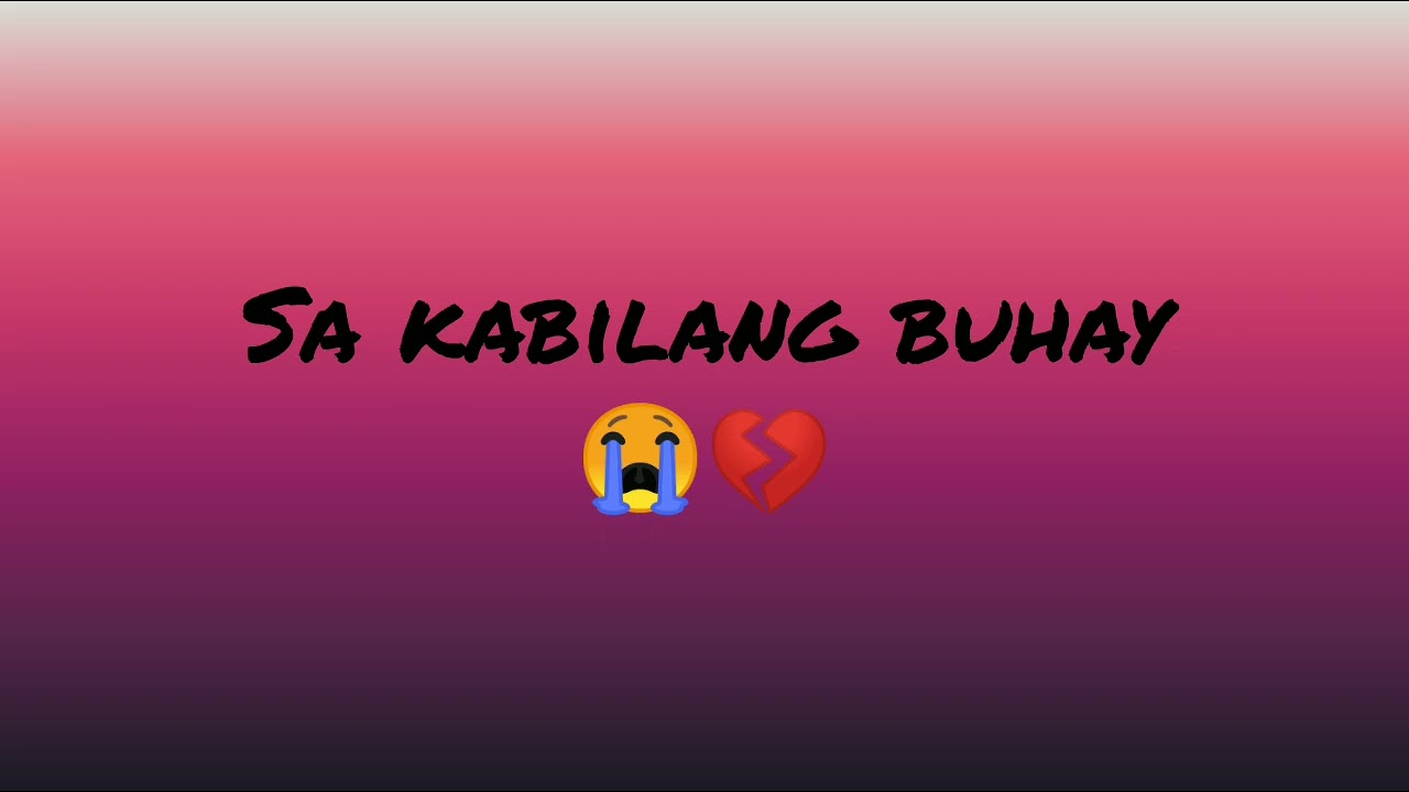 Bandang lapis - Sa kabilang buhay (lyrics)