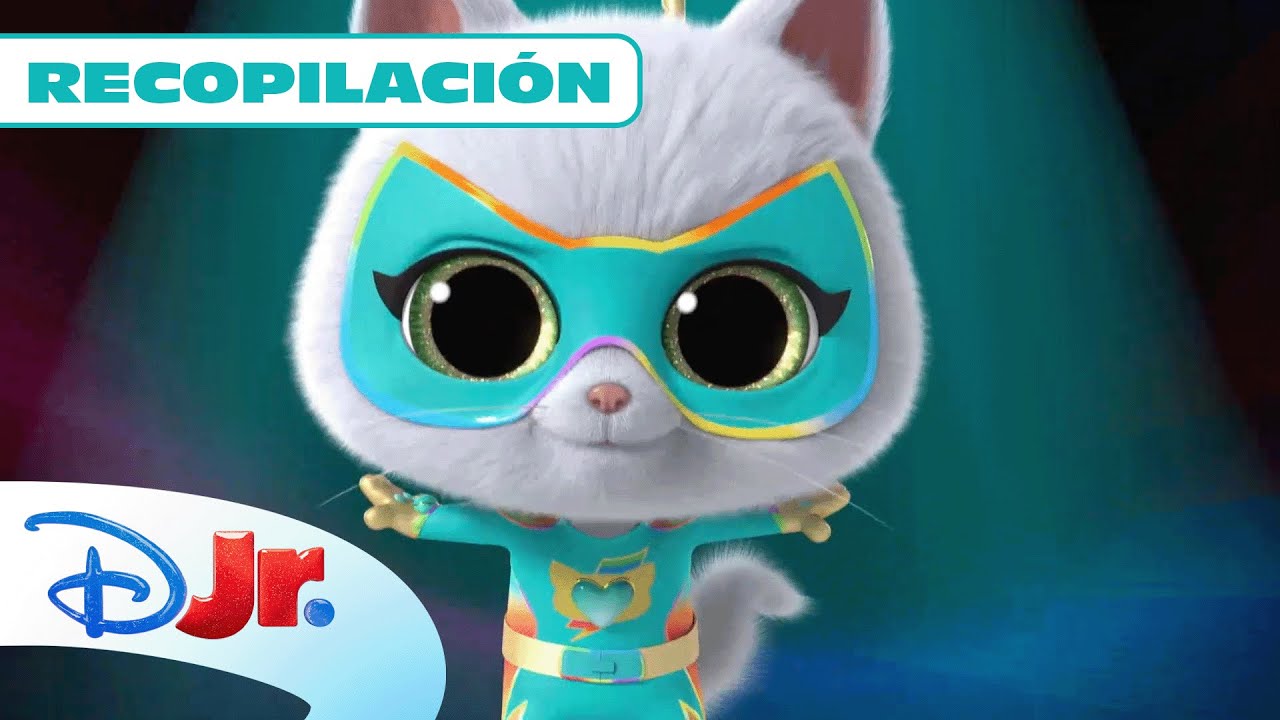 SUPERKITTIES: ¡Las canciones más salvajes de los Superkitties! 🎶 | RECOPILACIÓN | @DisneyJuniorES