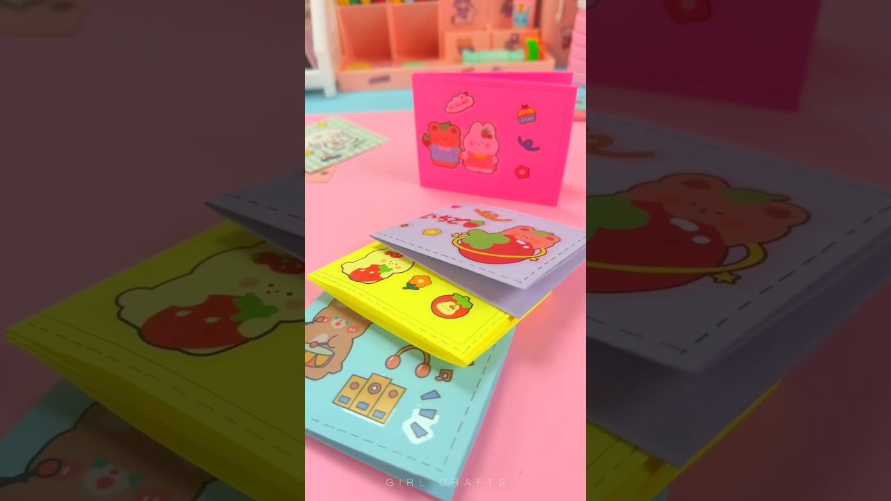DIY - ONE SHEET OF PAPER WALLETS - NO GLUE! #shorts #youtubeshorts #papercraft