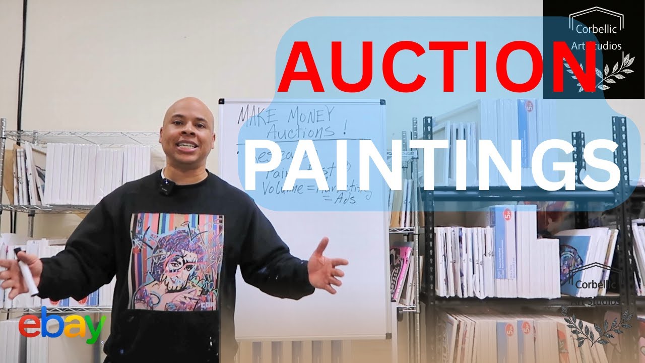 How To Make The Most Money Selling Art on eBay Auctions - No Social Media Needed