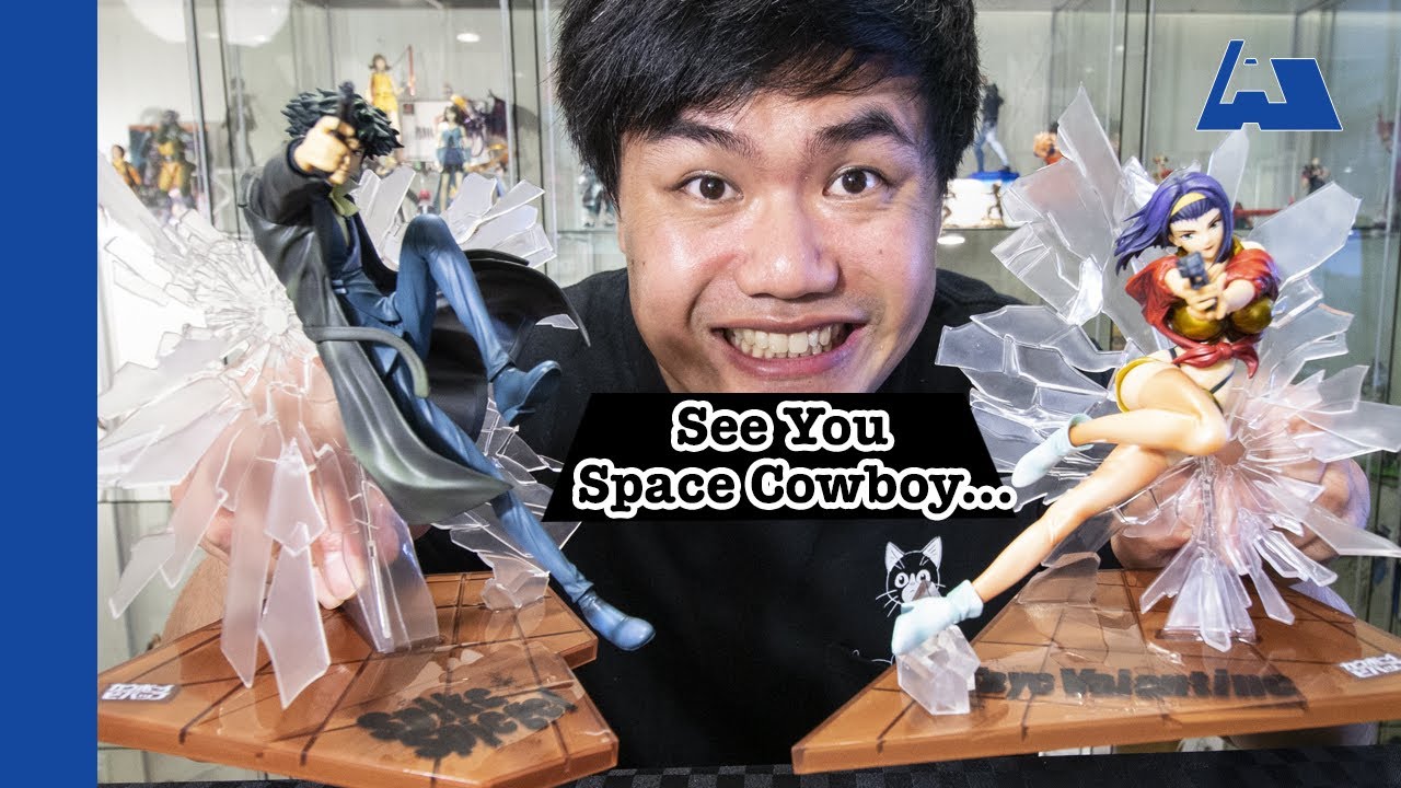 Megahouse Cowboy Bebop Spike & Faye 1/8 Scale - Unbox & Review