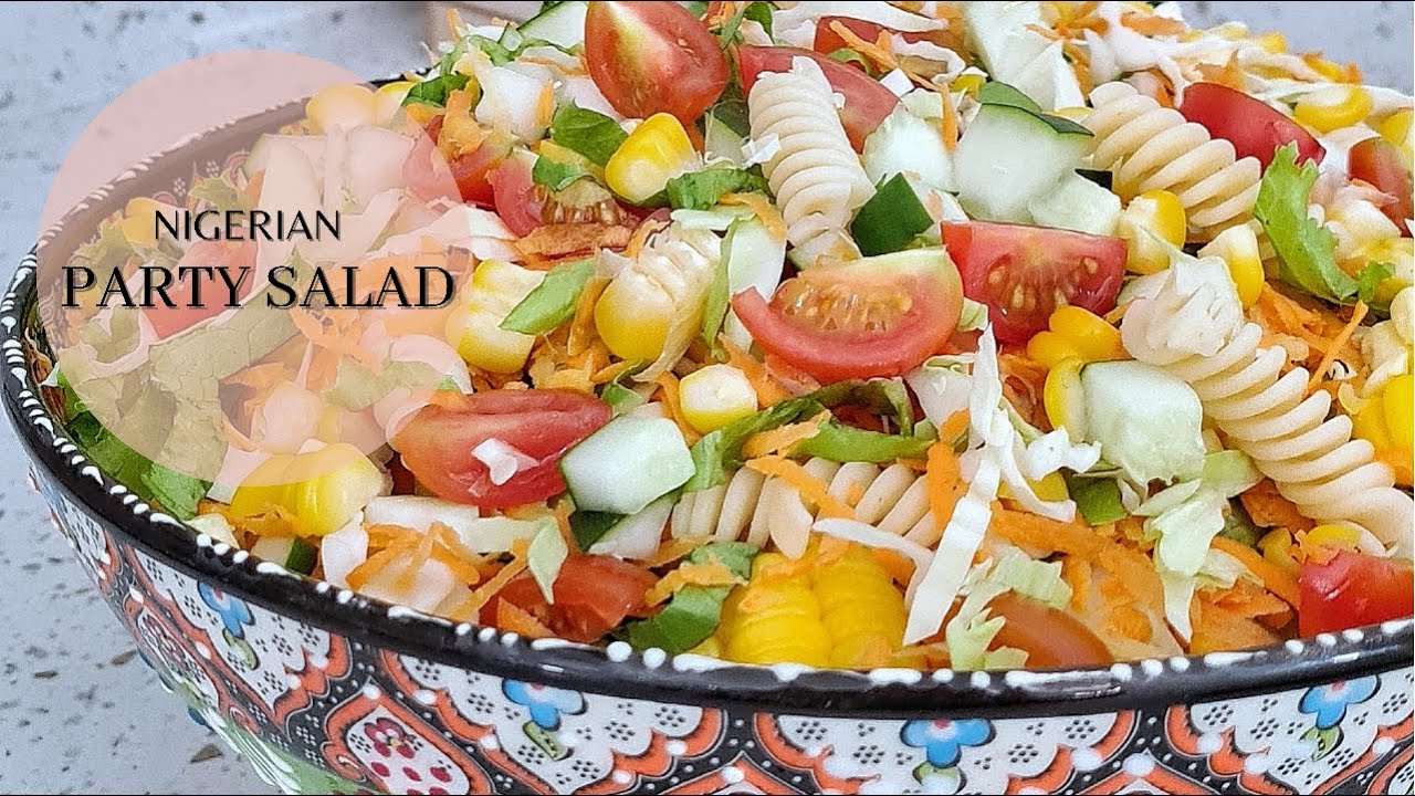 THE PERFECT NIGERIAN PARTY SALAD | THE KITCHEN MUSE