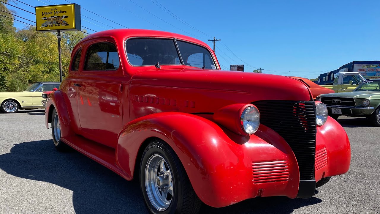 Test Drive 1939 Chevrolet 2-Door Coupe 350 SOLD $14,900 Maple Motors #1759