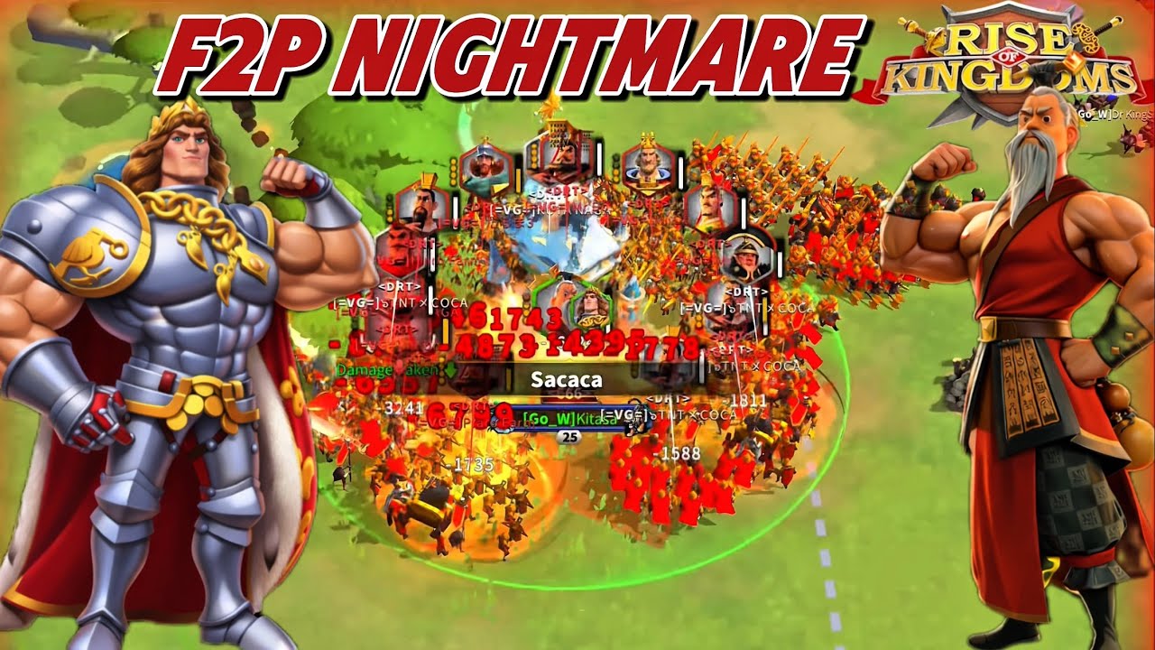 They Swarmed the Wrong F2P 40M Power … BIG MISTAKE - Rise of Kingdoms