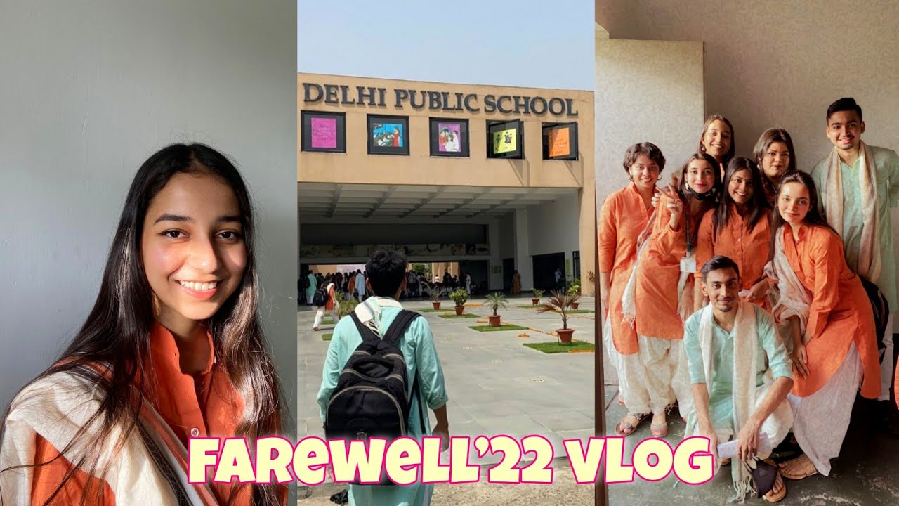 Farewell'22 Vlog | grwm for my batch party and school farewell | DPS Patna