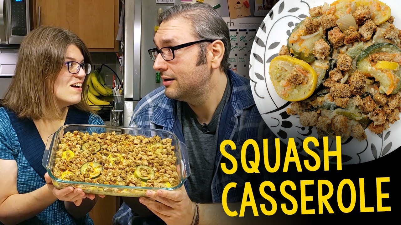 Recipe: Squash Casserole (Vegan, Oil-Free, Plant-Based)