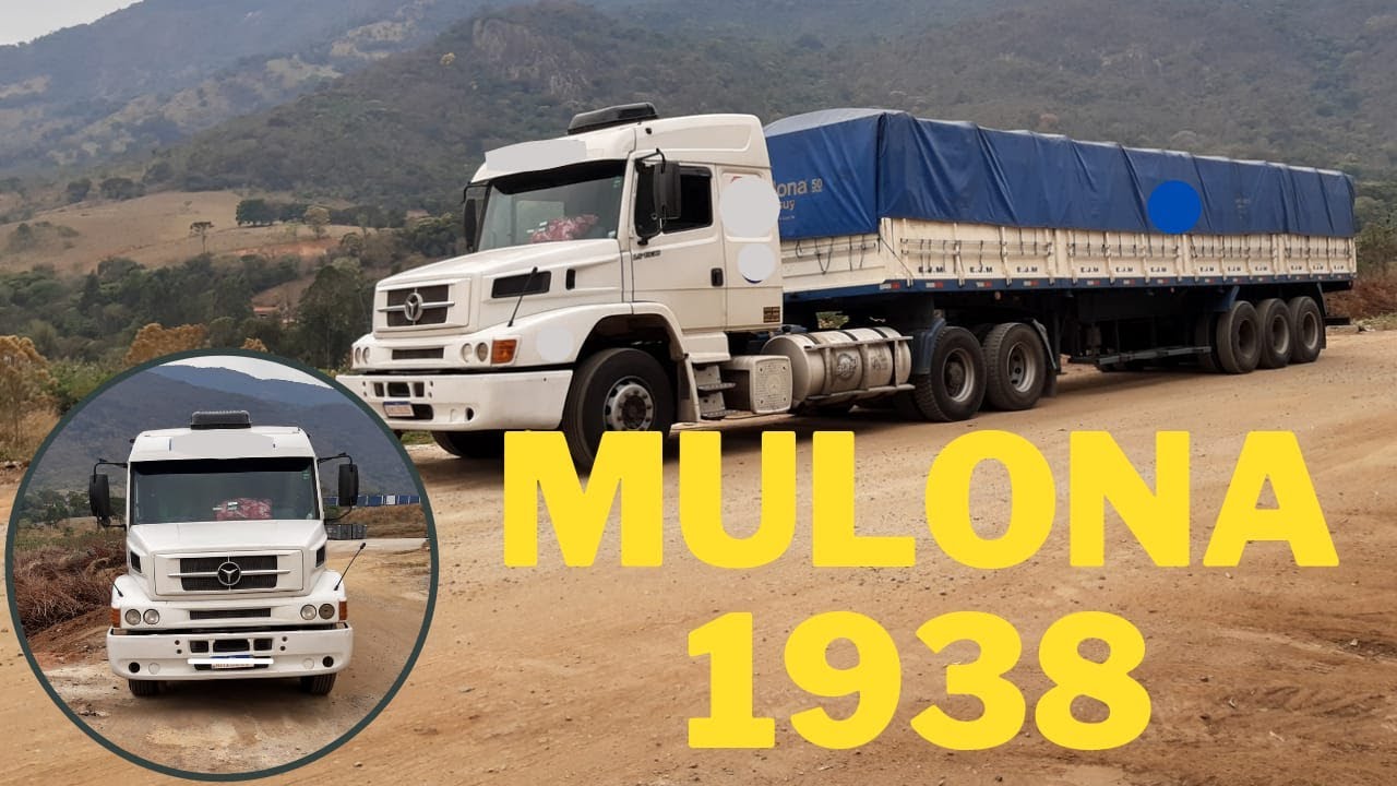 COMECEI A TRABALHA COM UMA CARRETA NA LS/ mercedão 1938
